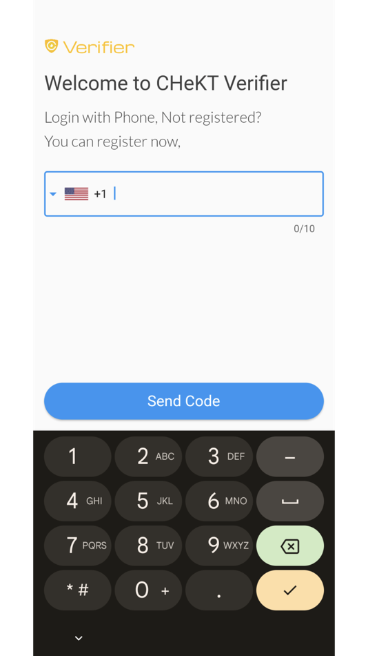#1. CHeKT Verifier (iOS) 由: CHeKT LLC.