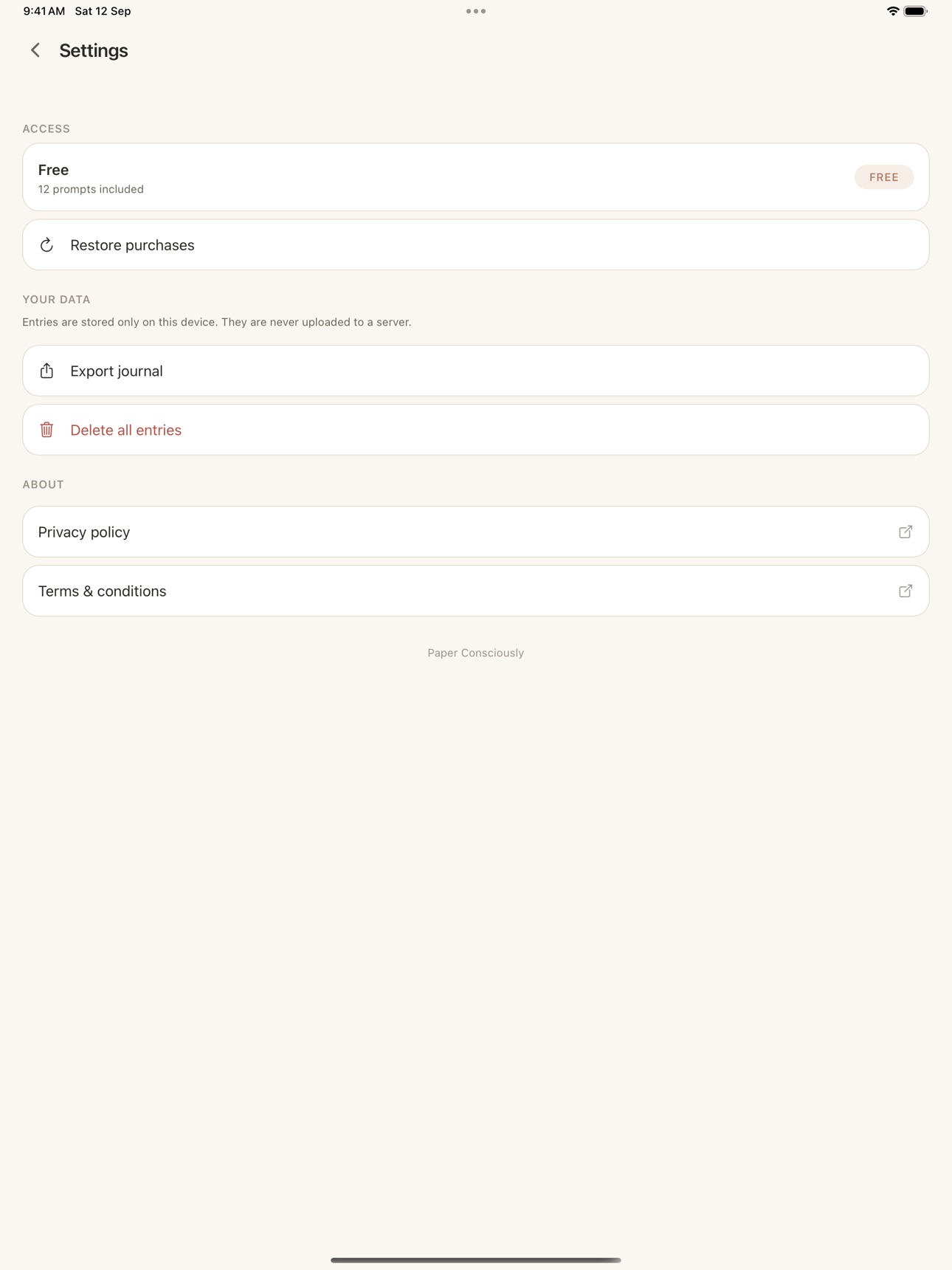 Screenshot 10 of Paper Consciously