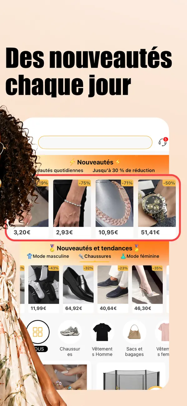 Screenshot #2 pour Voghion: Shopping en ligne