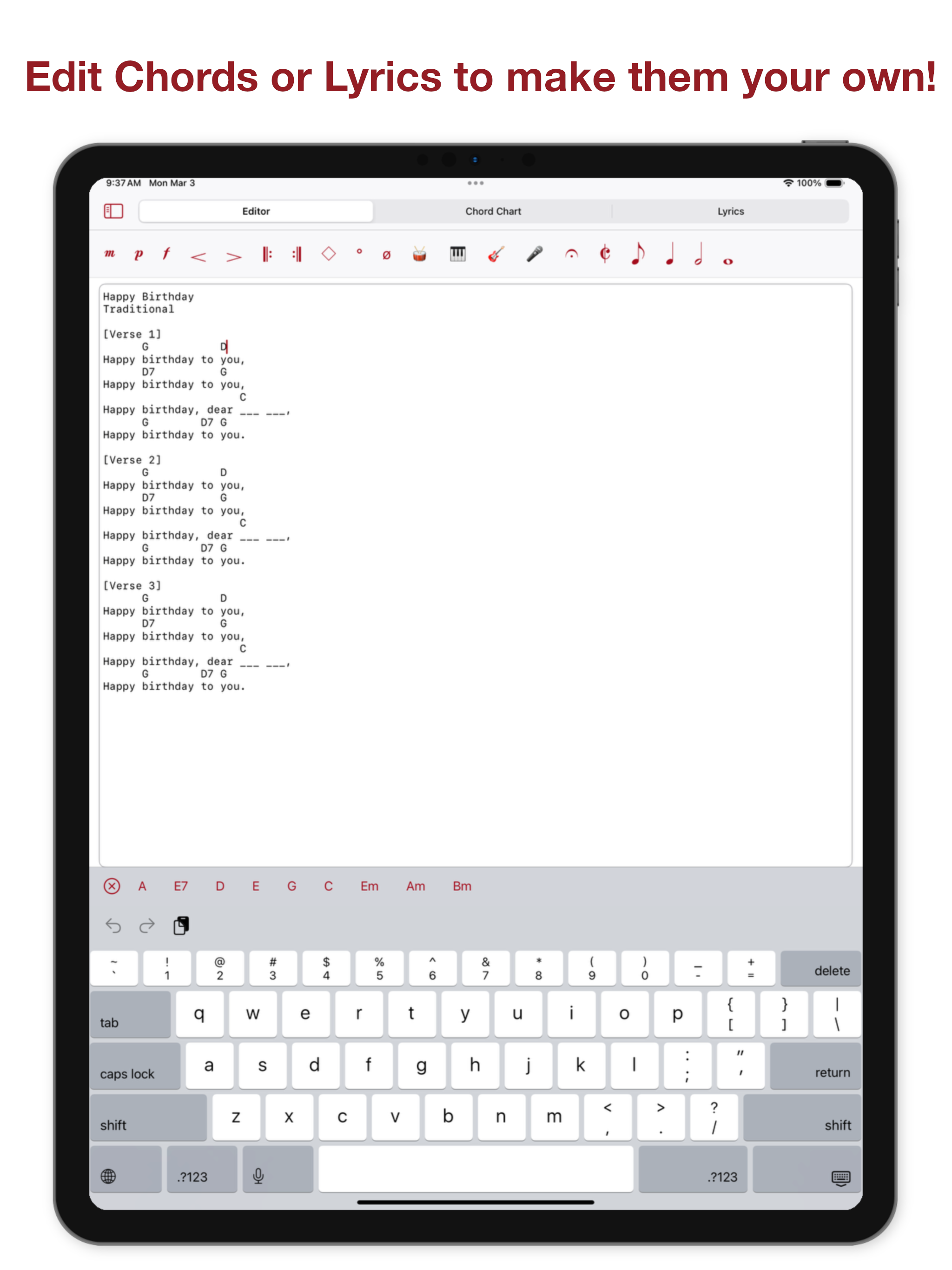Chord Craft guitar chords tabs screenshot 15