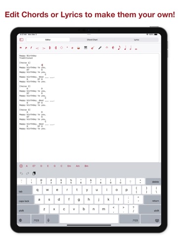 Chord Craft guitar chords tabs iPad screenshot 6