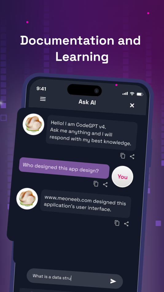 #6. Dev AI: AI Code Generator (iOS) 由: Malik Hamza Khalid