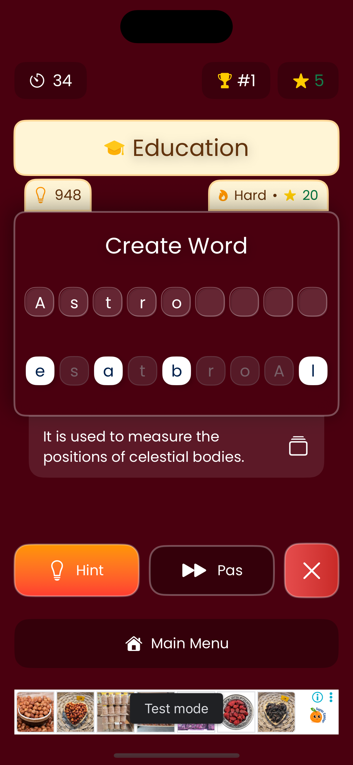 Shifted Words screenshot 2