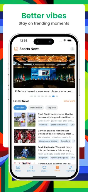 Black Feather Sports screenshot 4