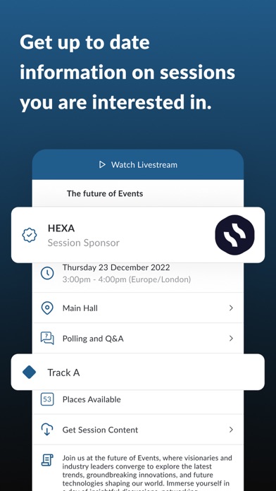 IMN Events Screenshot