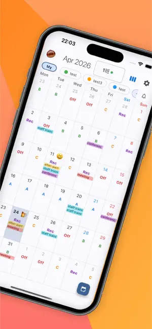 KuriShift - Shift Calendar screenshot 2