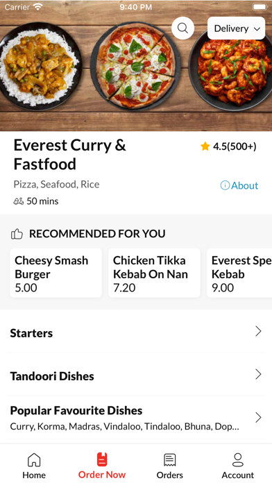 Everest Curry and Fastfood Screenshot