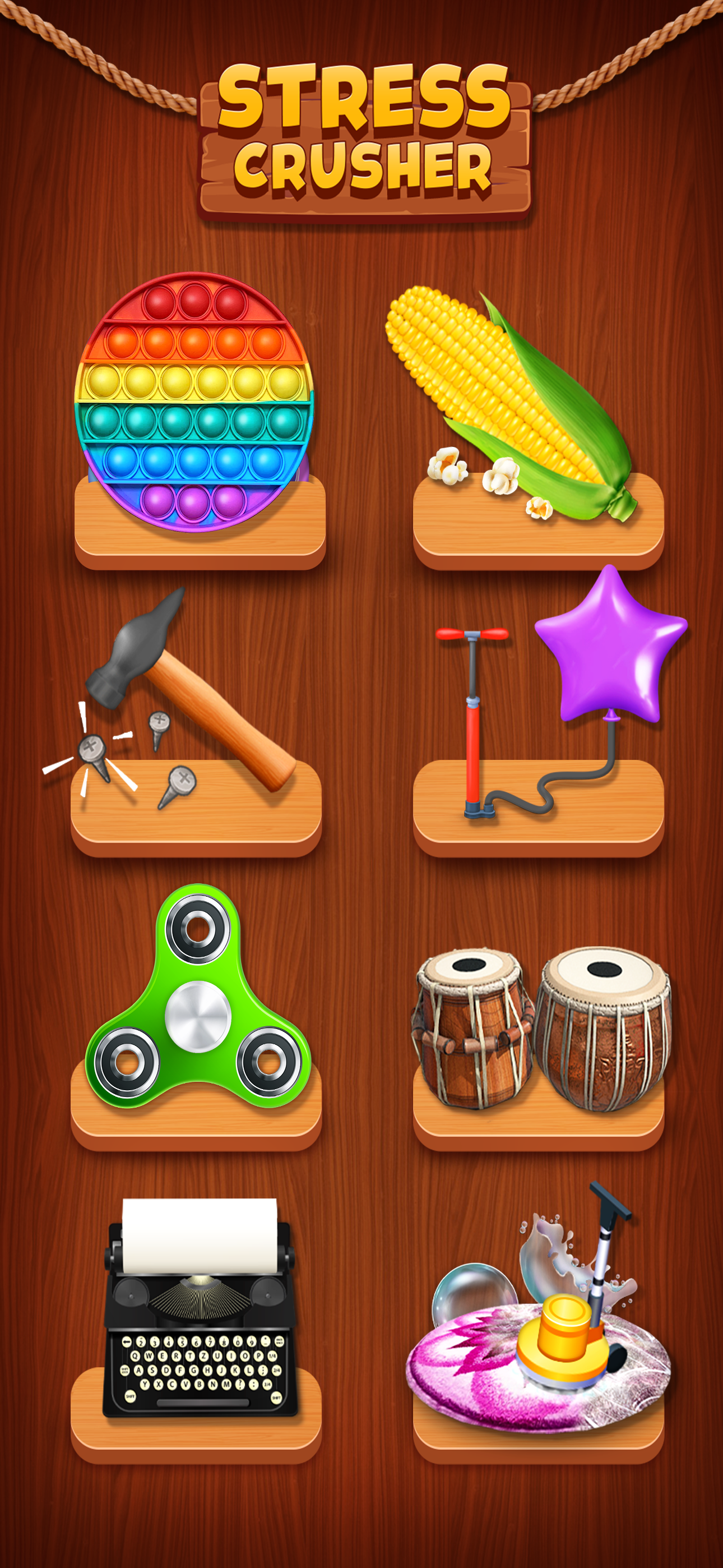 Stress Crusher Relaxing Games