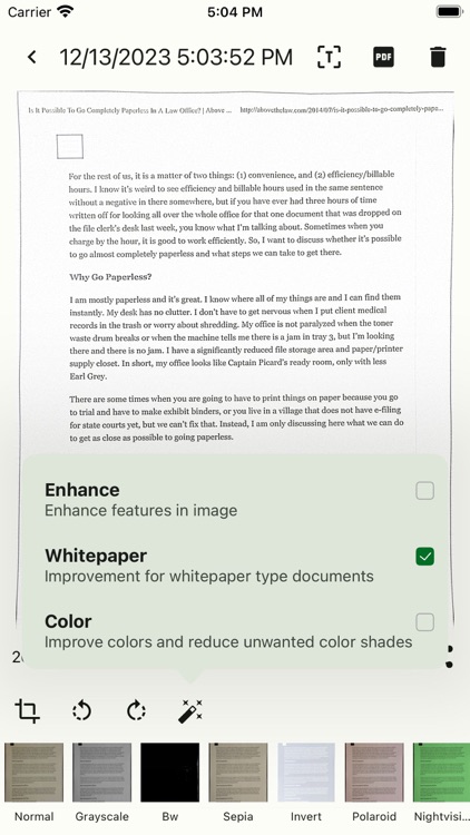 OSS Document Scanner
