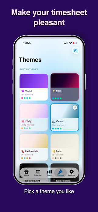 Work Time Tracker & Timesheet Screenshot 9 of 10