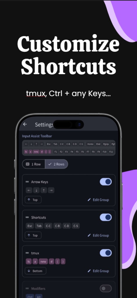 SSH Term X - ssh-term-x-customize-shortcuts