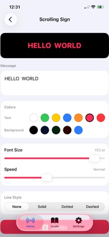 Morse Flashlight Pro App screenshot 4