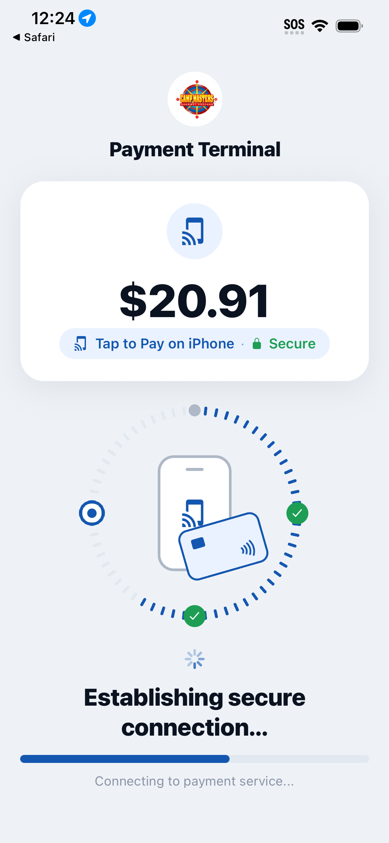 Camp Masters - Tap to Pay screenshot 3