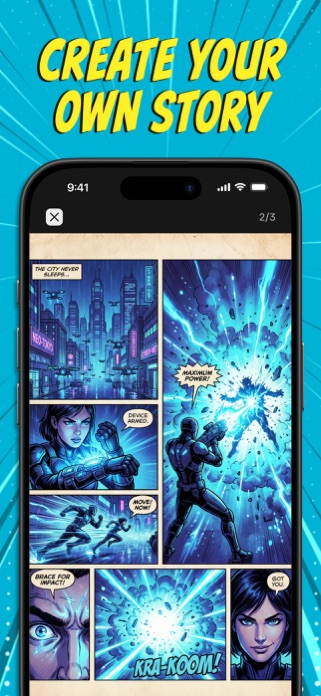 Comics AI: Comic & Manga Maker Screenshot 7 of 7