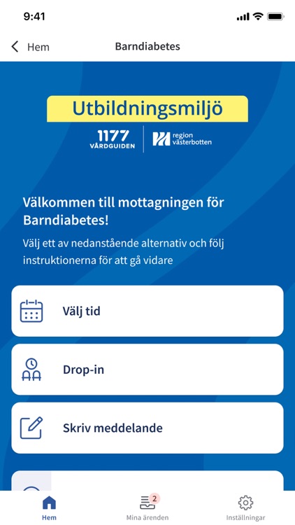 Mottagning vårdpersonal