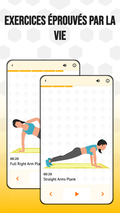 Screenshot #3 pour Entraînement Plank Minceur