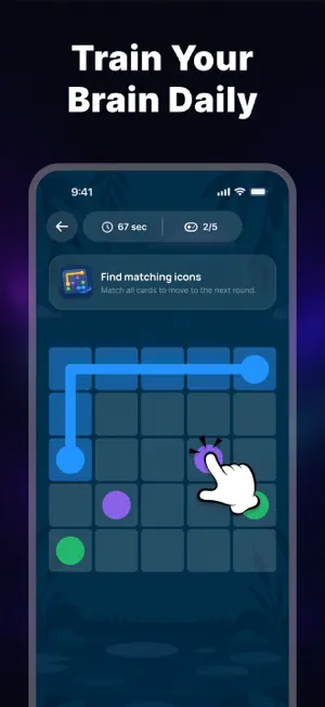 IQ Test & Mind Training Game screenshot 1