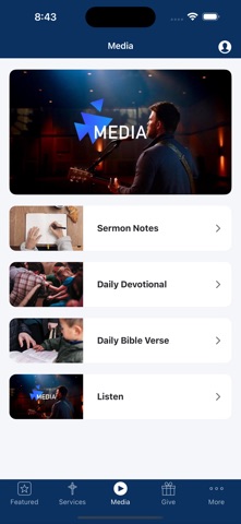 Peace Baptist Ch of Whiteville iPhone screenshot
