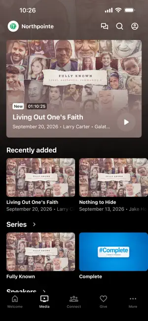 Northpointe Church screenshot 2