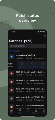 Patch Manager Plus Screenshot 6 of 10
