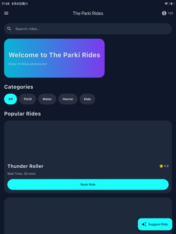 The Parki Rides App Store preview screenshot 6