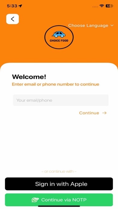 Choicefoods.ch Screenshot