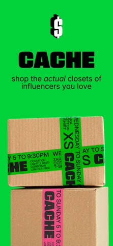 Cache: Influencer Resale Screenshot 1 of 8