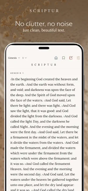 Scriptur: Bible Reader screenshot 1