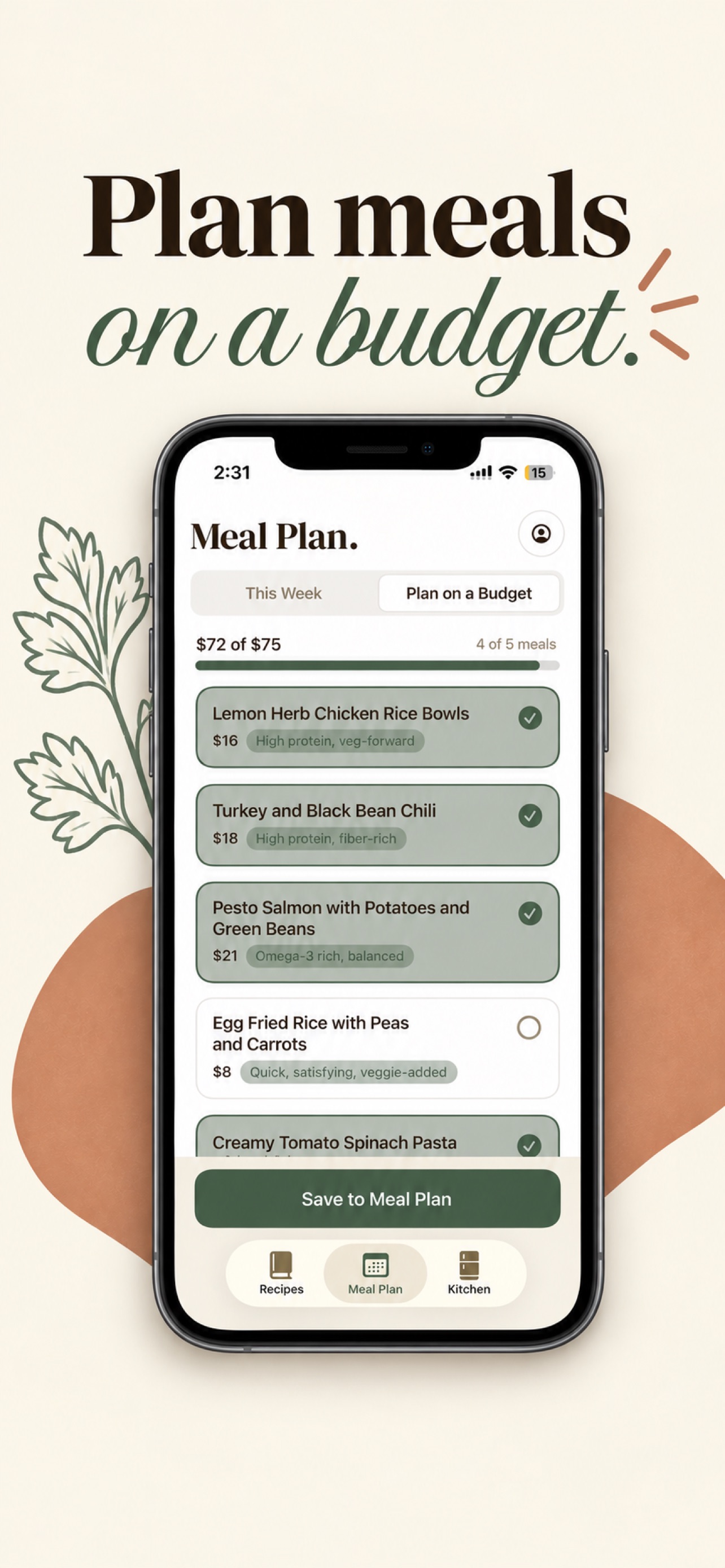 Screenshot 2 of Platter: Recipe Saver