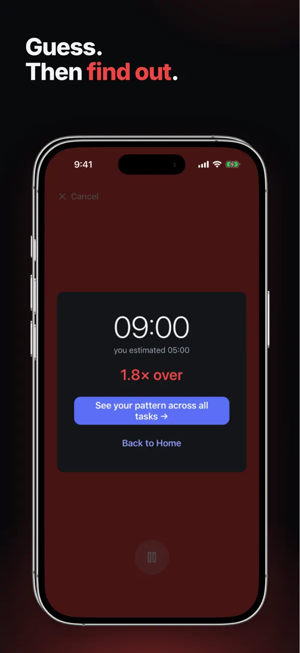Screenshot #2 pour ADHD Timer: End Time Blindness