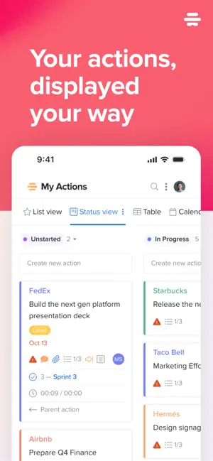 Hive: Manage projects screenshot 2