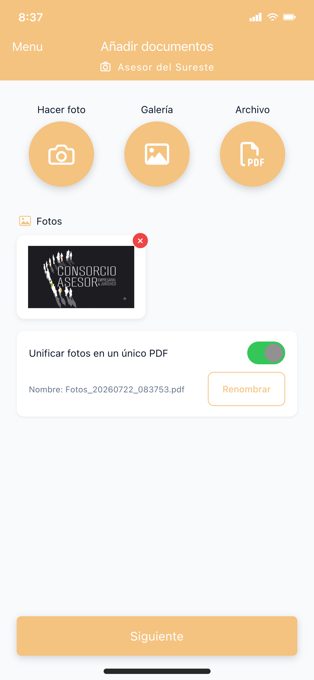 Consorcio Asesor del Sureste screenshot 4