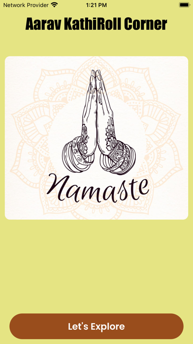 Screenshot #1 pour Aarav KathiRoll Corner