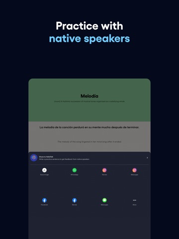 Wordia - Build Vocabulary iPad screenshot