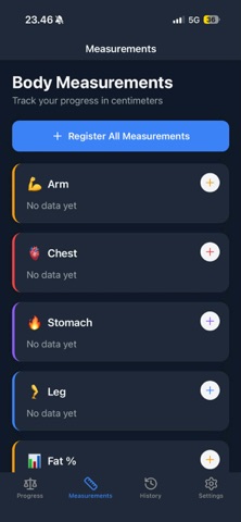 Weight and Body Tracker Screenshot 2 of 4