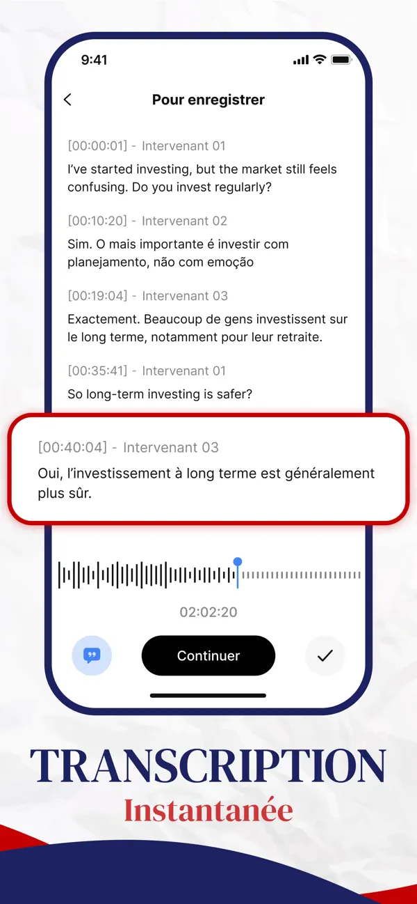 Screenshot #3 pour NoteX : Notes & Réunions IA