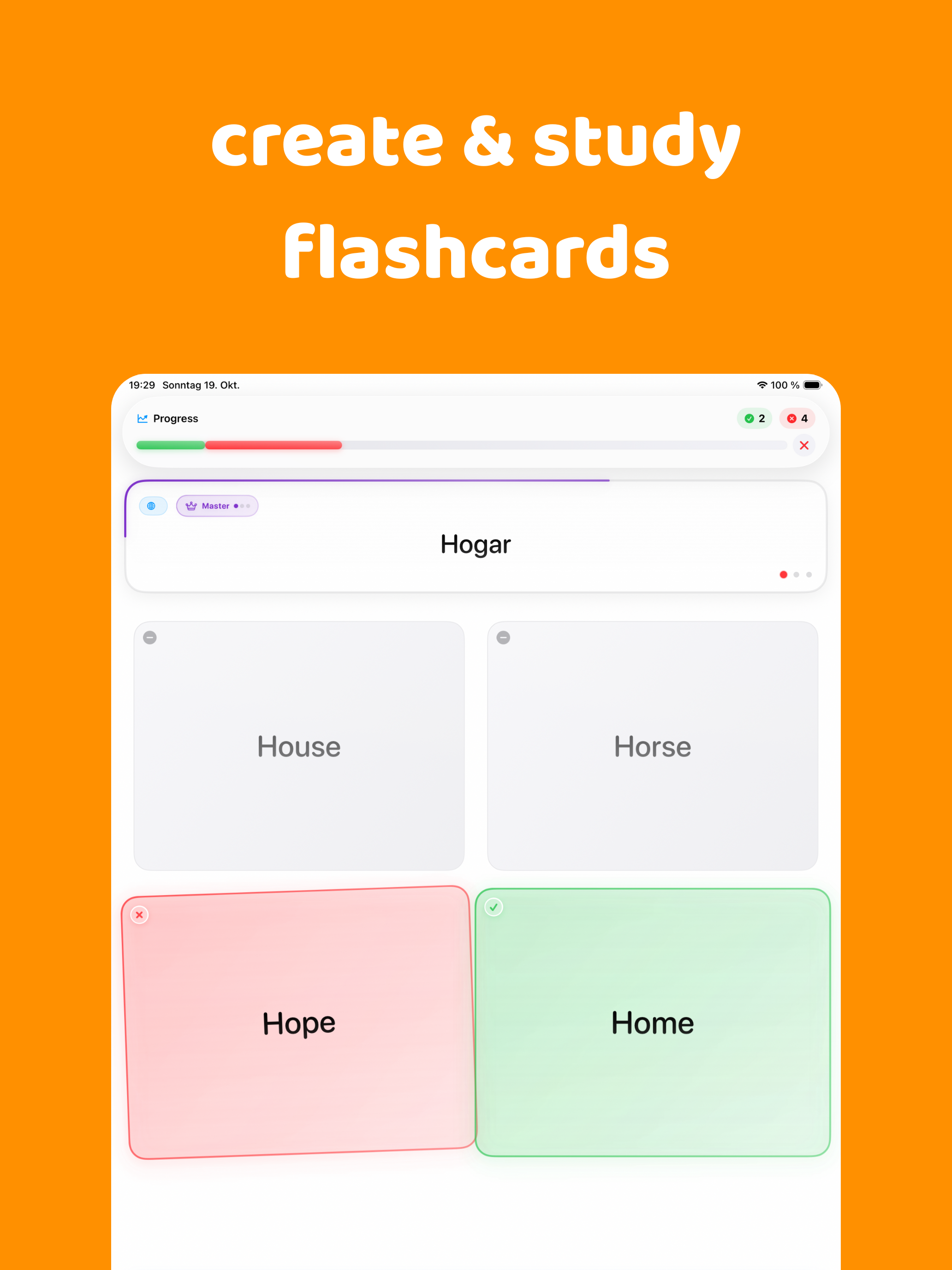 BilgeCards: Flash Cards Maker screenshot 9
