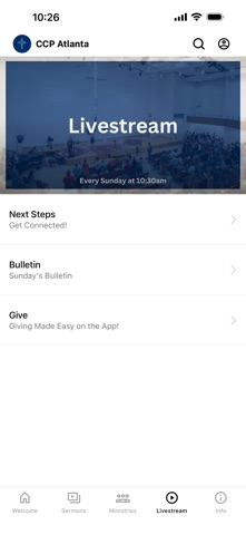 App screenshot