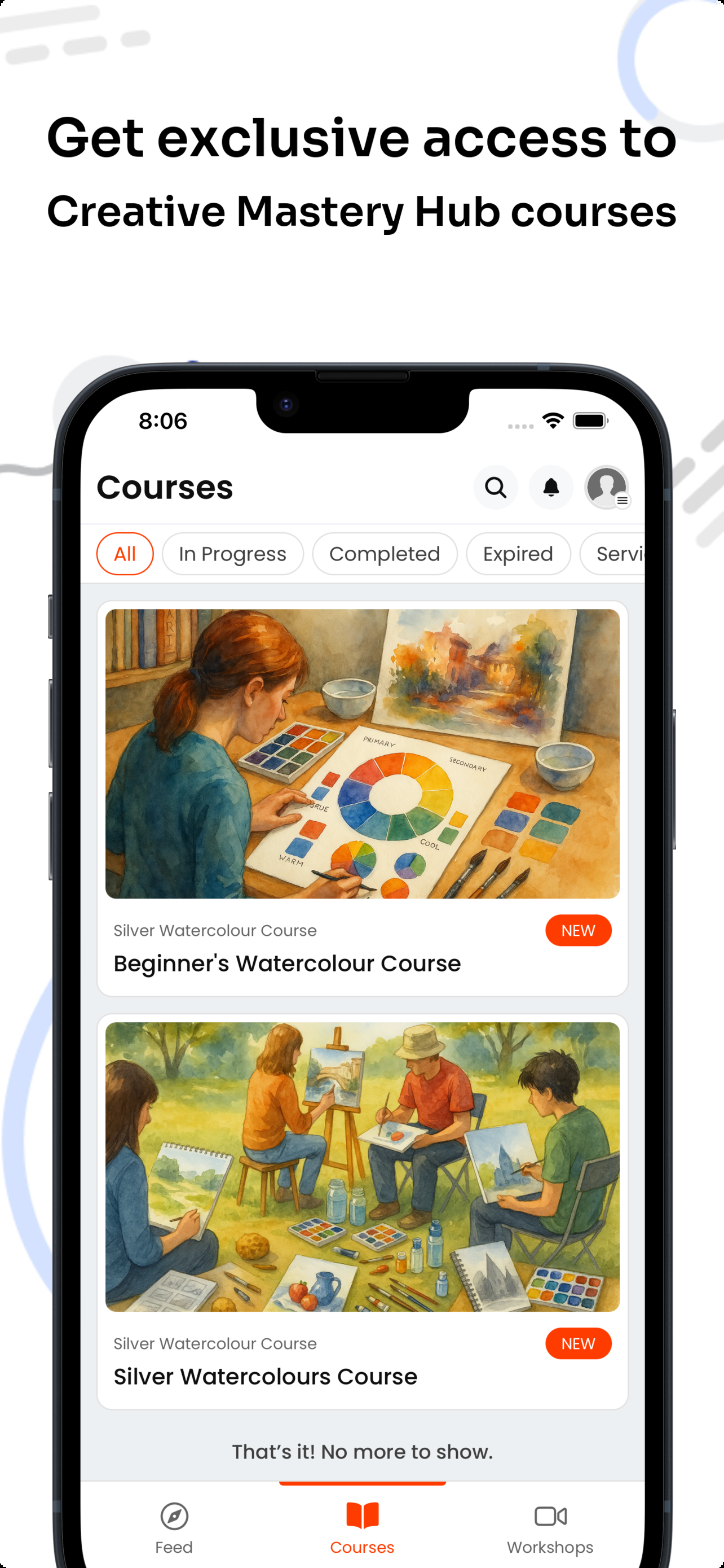 Creative Mastery Hub screenshot 3