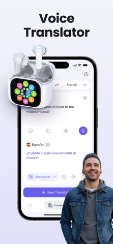 Toki - AI Translator Earbuds screenshot