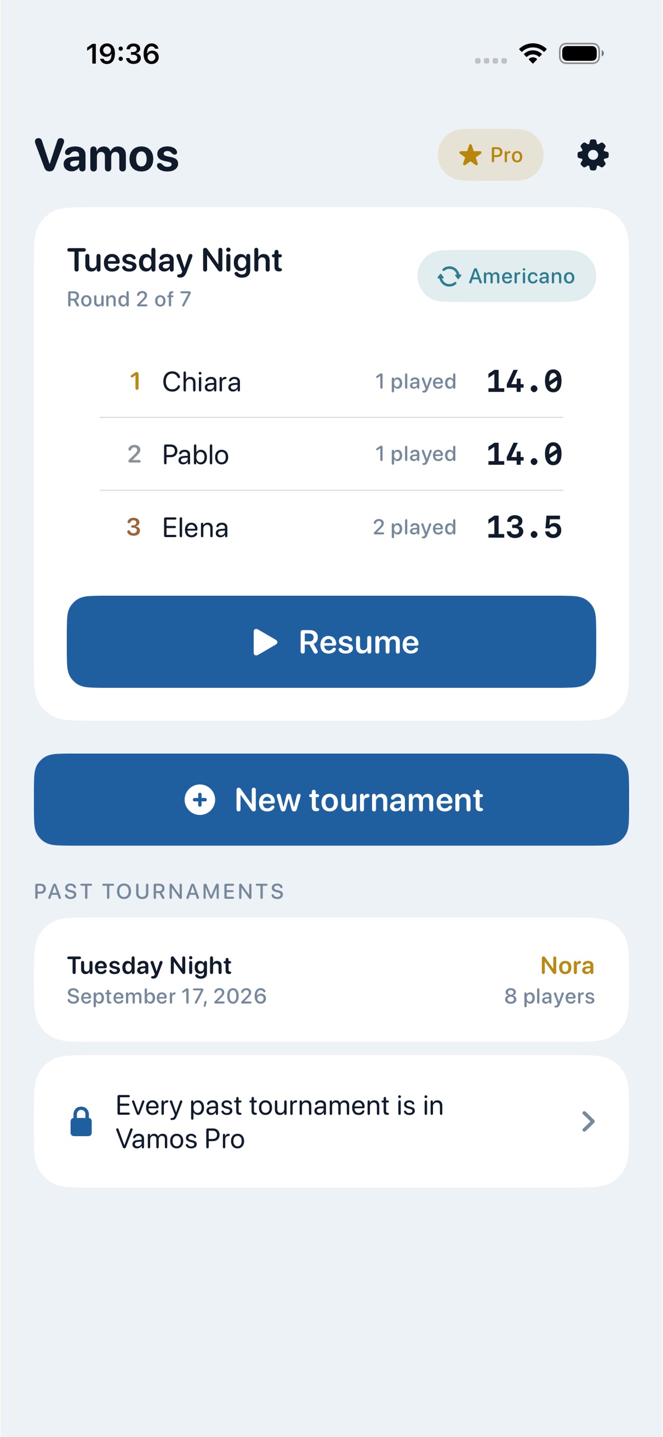 Screenshot 4 of Vamos: Padel Americano