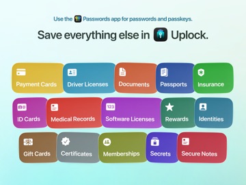 Uplock iPad screenshot