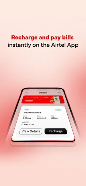 Airtel App: Recharge & Bank screenshot 1