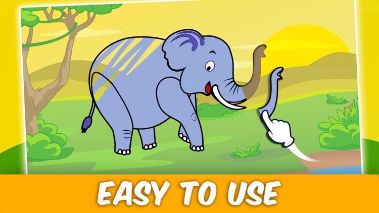 Savanna Animal Puzzle for Kids screenshot-3