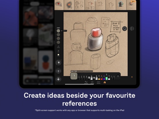 Hypersketch iPad screenshot 8 - Productivity app