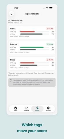 Calmgraph: Stress & HRV Screenshot 5 of 8