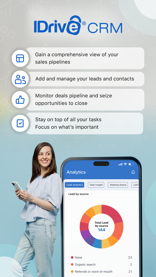 #1. IDrive® CRM (iOS) 由: IDrive Incorporated