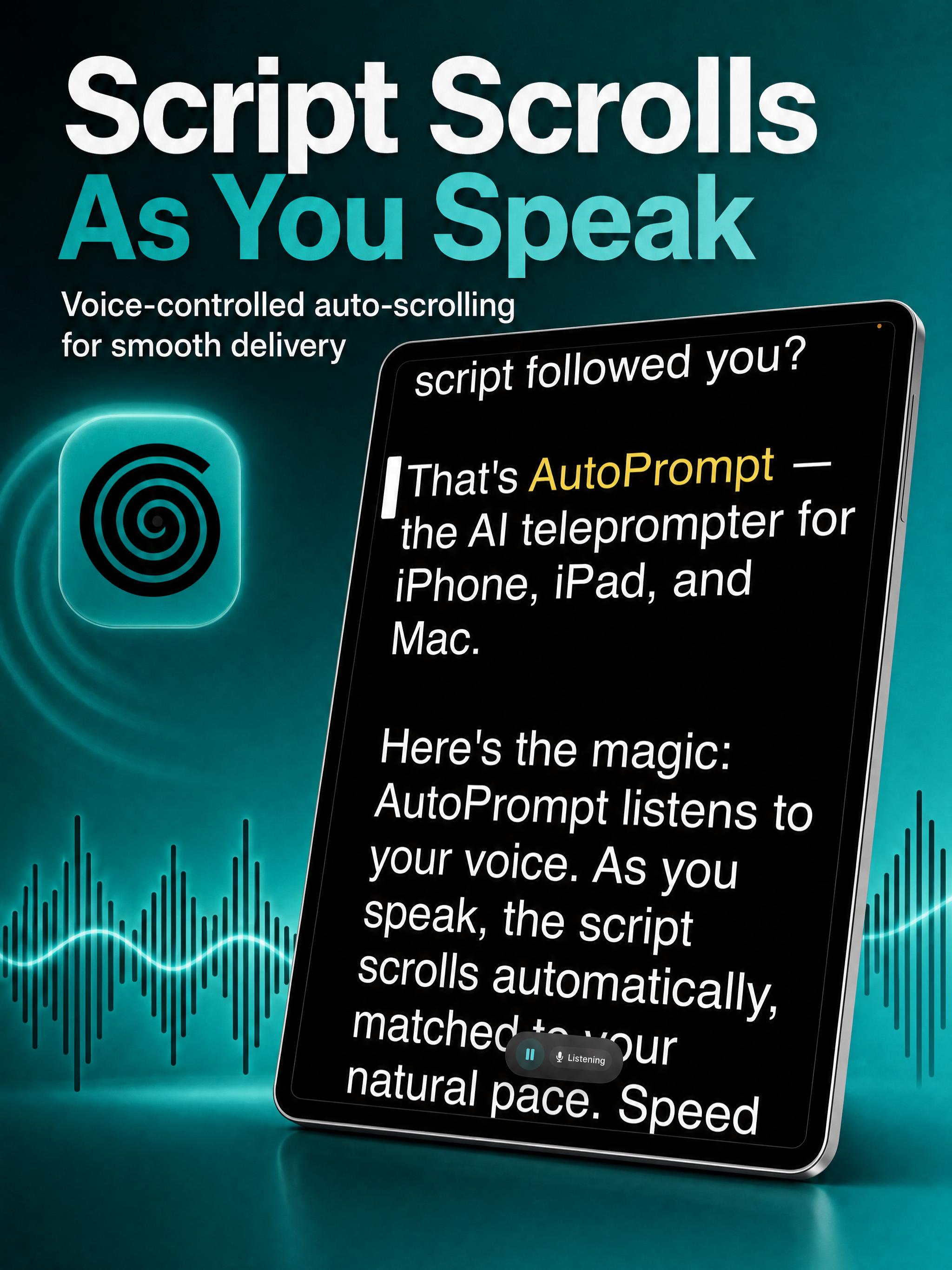 Autoprompt Pro AI Teleprompter screenshot 9