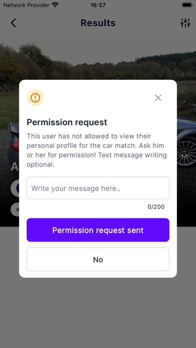 nextmeet: Car-based dating app Screenshot