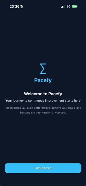 Pacefy - Daily Kaizen screenshot 1